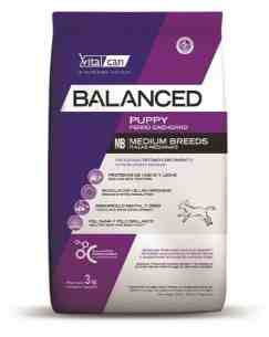 BALANCED PERRO CACHORRO  MEDIUM X 3 KG 